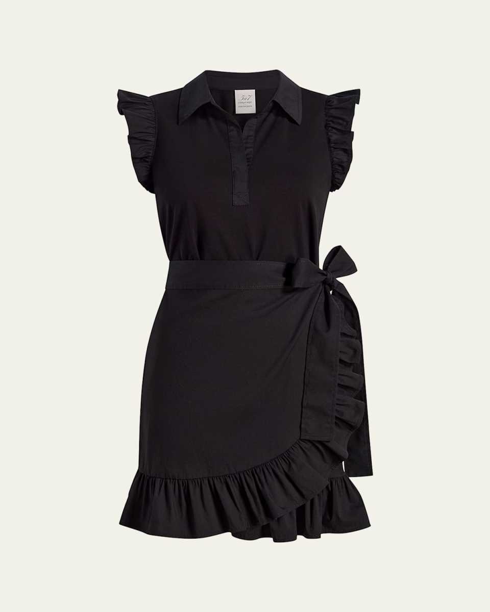Mahlia Ruffled Combo Mini Dress